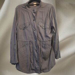 Faded Glory Women's Charcoal Utility Jacket